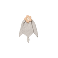 DEAR APRIL doudou fleur little mouse plush by Citron Grenadine, gray body with peach flower head
