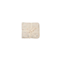 DEAR APRIL nori tour de lit crib liner, cream with pastel boats print, Citron Grenadine