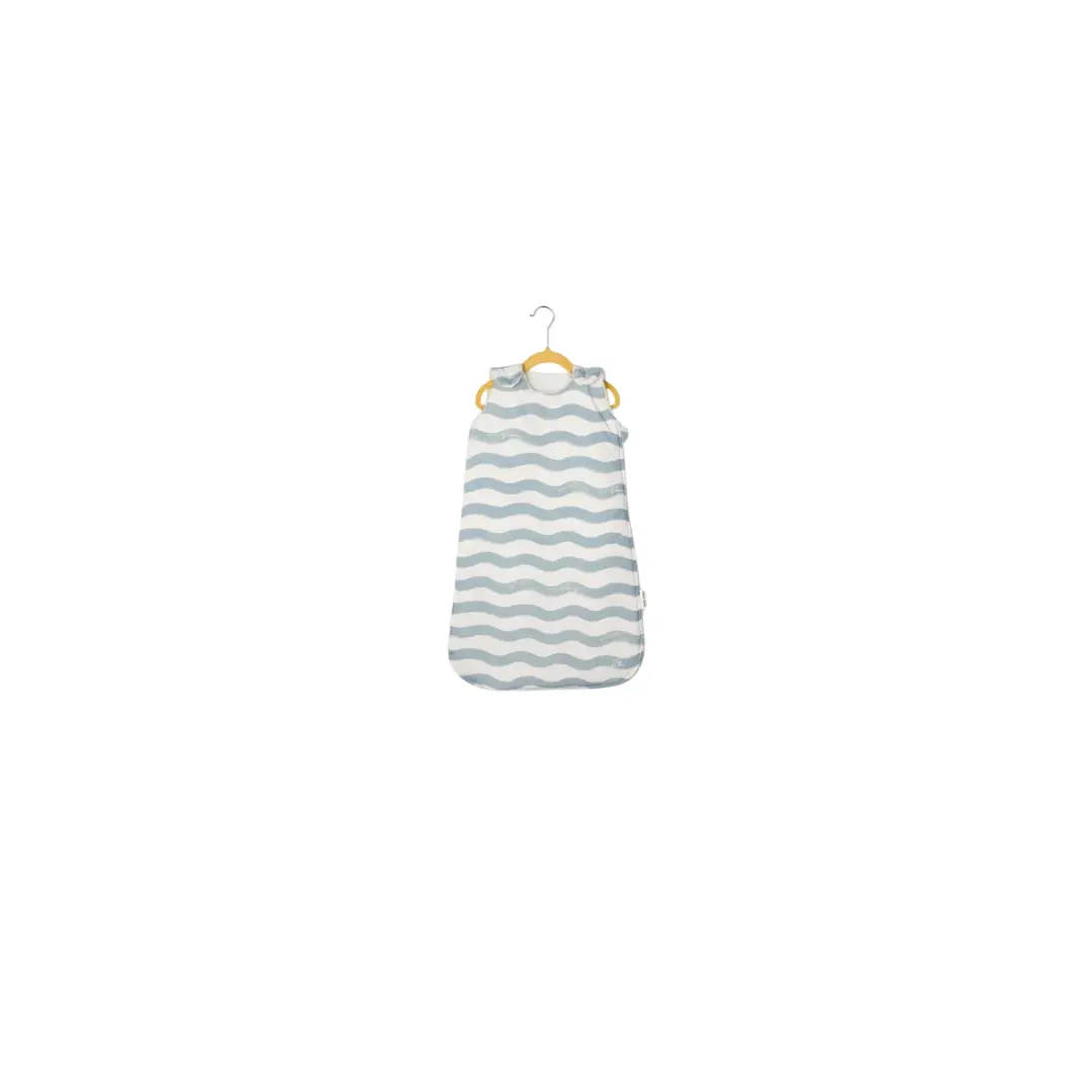 DEAR APRIL gigoteuse TOG2,5 with blue wave pattern