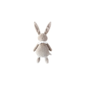 DIMPEL doudou Ella pancake beige plush bunny with white frill collar by Citron Grenadine