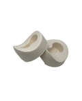 ECOPITCHOUN pot physiologique naturel by Citron Grenadine, white silicone cups set of 2