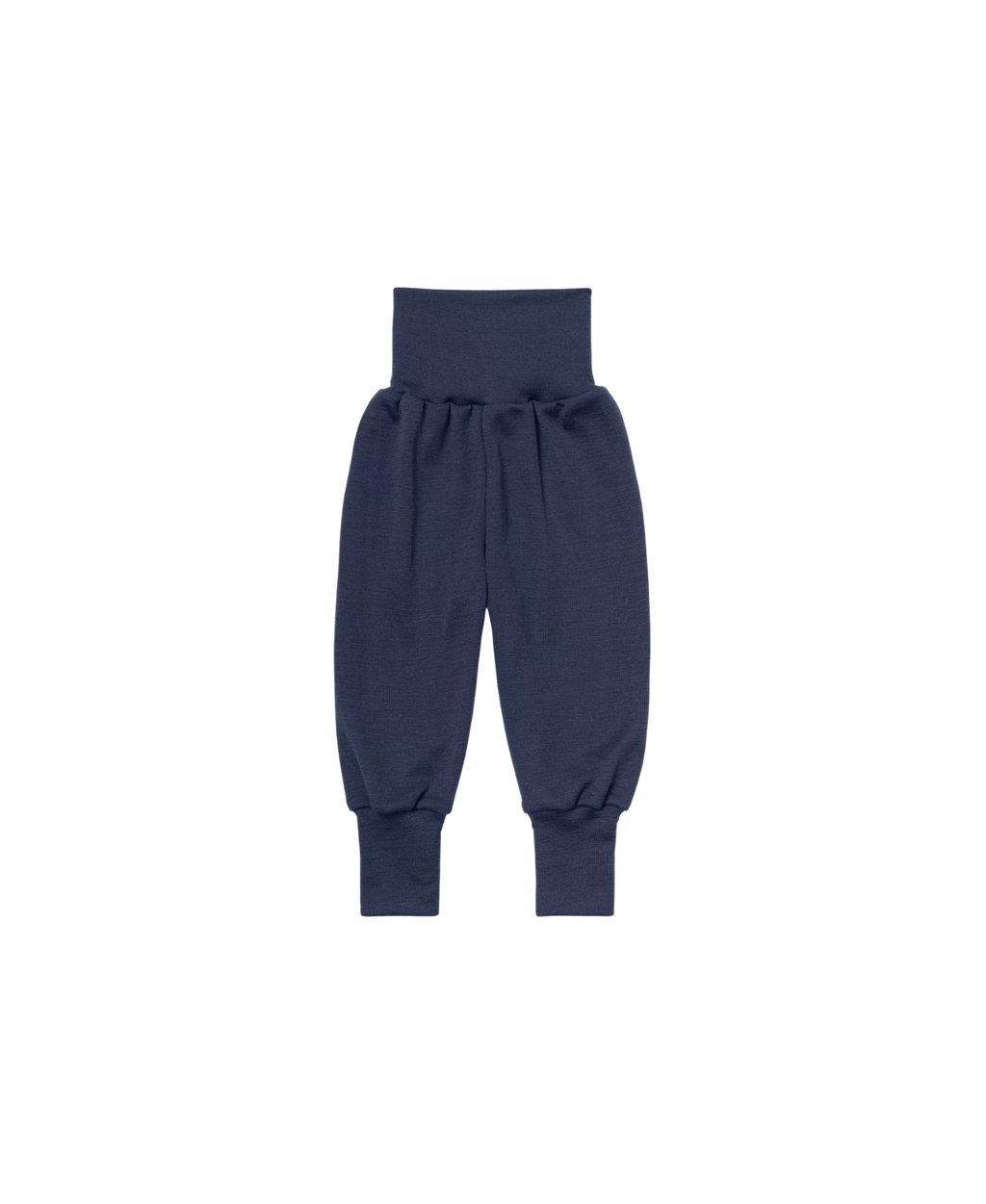 ENGEL NATUR pantalon en lain et soie / navy blue