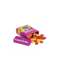 ERZI cat croquettes toy set in pink tin; orange rounds and brown cubes