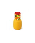Erzi orange juice toy bottle with red cap and orange fruit label