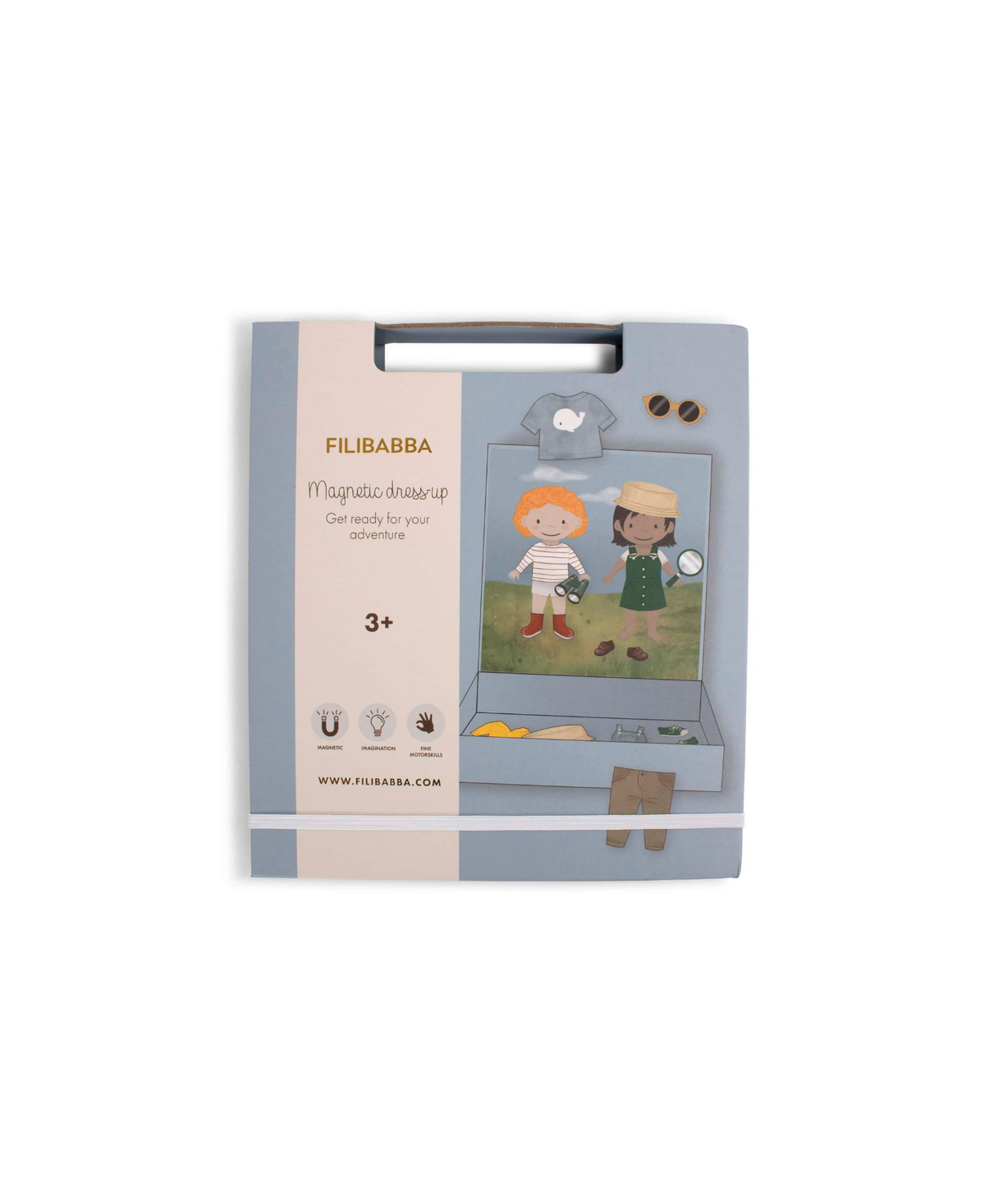 FILIBABBA jeu magnétique personnages à habiller 3ans+