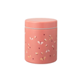 FRESK 500ml stainless lunch thermos with pink butterfly pattern