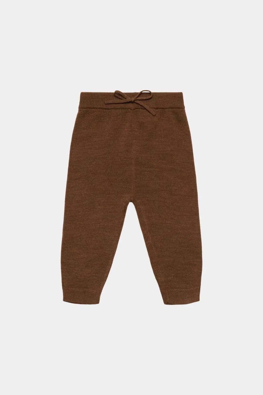 Pantalon de jogging FUB merinos hazel melange, Citron Grenadine