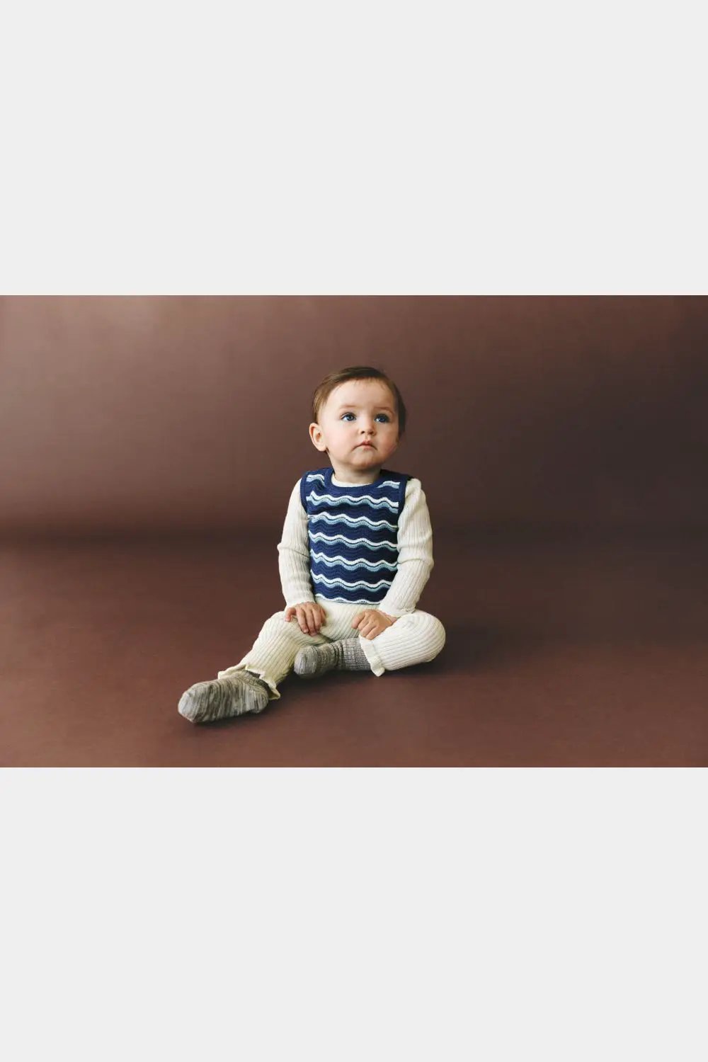 FUB body pointelle en merinos écru by Citron Grenadine