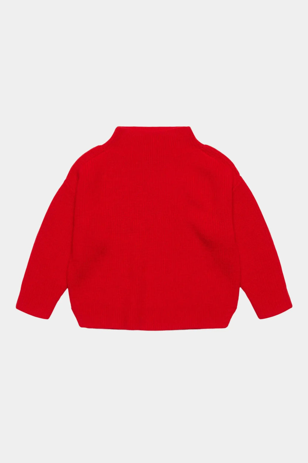 FUB pull en merinos rouge classique par Citron Grenadine