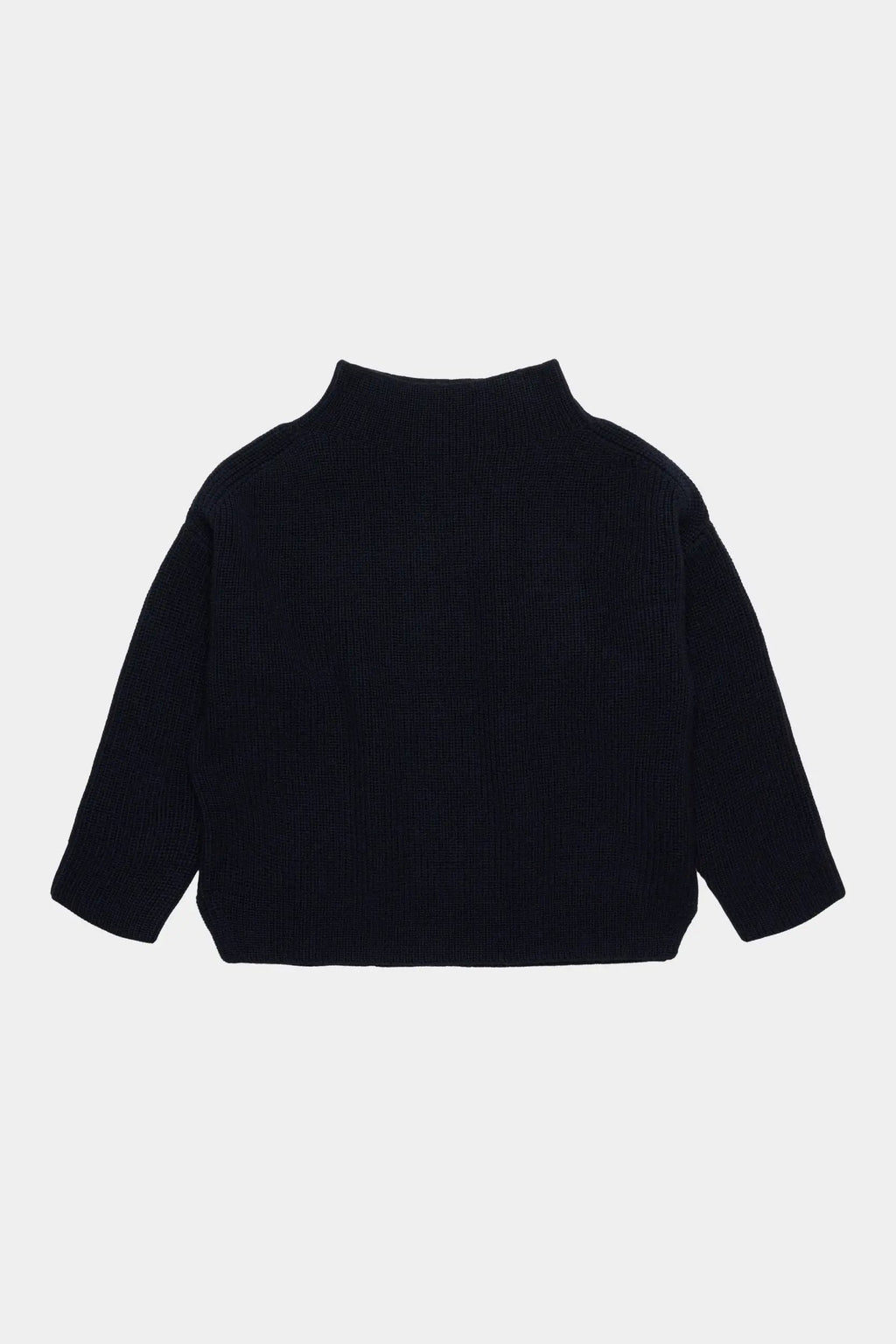 FUB merino turtleneck sweater by Citron Grenadine in dark navy