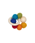 GOKI Hochet perles feutre arc-en-ciel