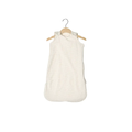 Baby gigoteuse sleep sack, cream mini-check pattern, Citron Grenadine sylvia TOG1