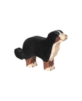 HOLZTIGER bouvier bernois wooden figurine by Citron Grenadine, black, tan and beige