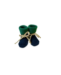 HVID chaussons booties / blue-grass