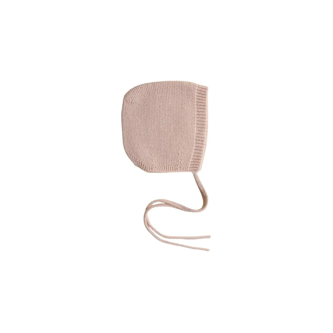 HVID bonnet dolly apricot baby hat by Citron Grenadine