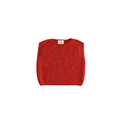 HVID Harvey red sleeveless knit sweater vest by Citron Grenadine