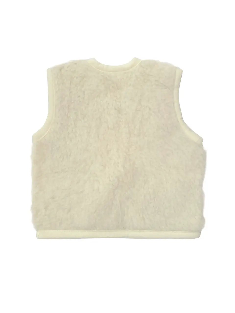 Alwero ALPEN bodywarmer laine / naturel by Citron Grenadine