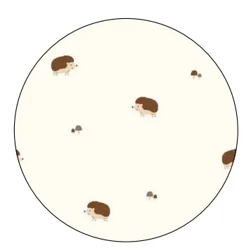 MORE THAN BABIES set 2 pièces / hedgehog by Citron Grenadine