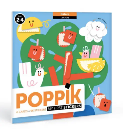 POPPIK stickers 2ans+ / dans la nature by Citron Grenadine