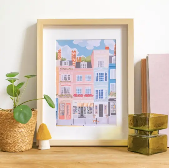 LPE peinture au numéro / Notting Hill by Citron Grenadine
