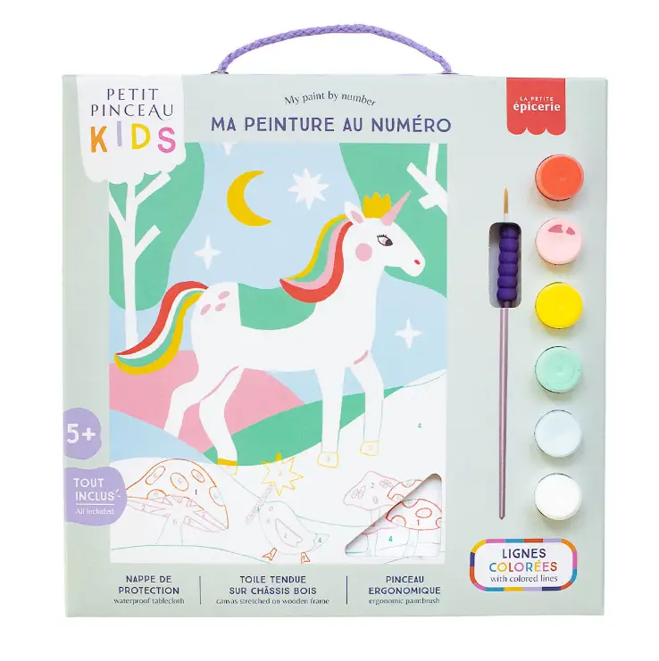 La Petite Epicerie - petit pinceau kids / licorne et piou by Citron Grenadine