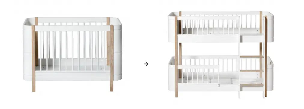 Oliver Furniture kit de conversion basic en lit junior superposé by Citron Grenadine