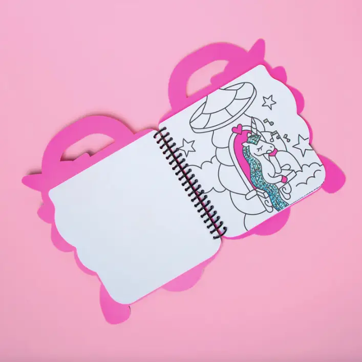 OMY cahier de coloriage et stickers / lily by Citron Grenadine