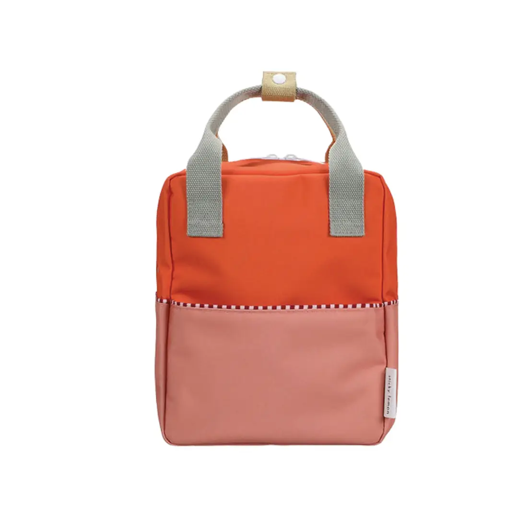 Sticky Lemon sac à dos / lifebuoy orange coral pink by Citron Grenadine