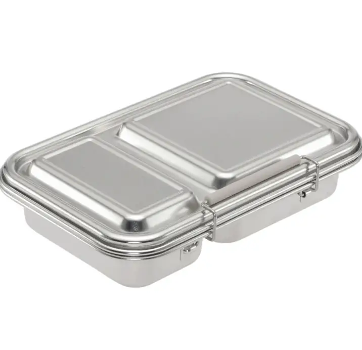 HAPS NORDIC lunchbox inox 2 compartiments by Citron Grenadine