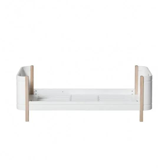 Oliver Furniture mini+ lit junior 2/8 ans chêne/blanc 041465 by Citron Grenadine