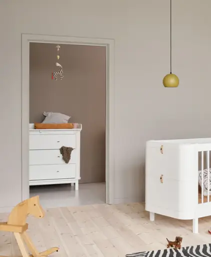 Oliver Furniture wood commode à langer 3 tiroirs blanc by Citron Grenadine