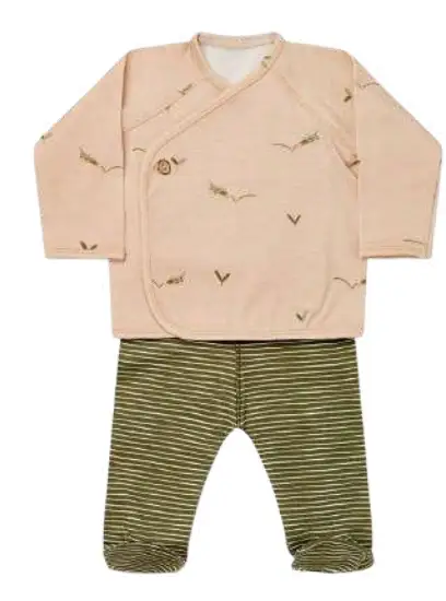 MORE THAN BABIES set 2 pièces / grasshopper by Citron Grenadine