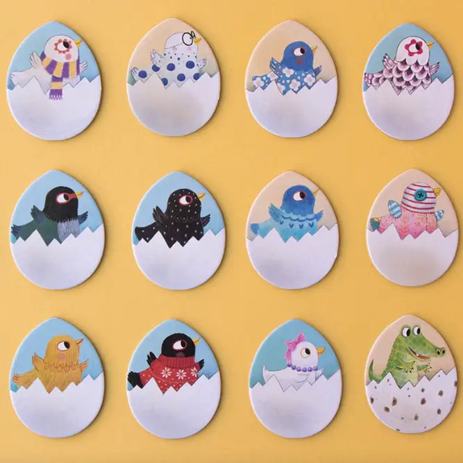 LONDJI memory game chicks & chickens +3 ans by Citron Grenadine