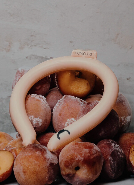SUMORING collier de refroidissement / frozen peach by Citron Grenadine