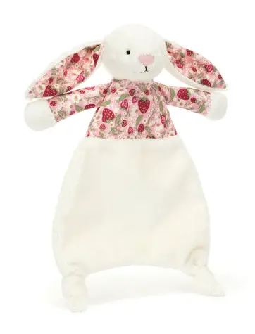 JELLYCAT doudou plat / cream bunny berry by Citron Grenadine