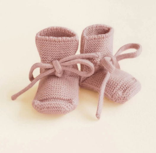 HVID chaussons booties / powder by Citron Grenadine