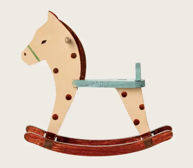 Maileg cheval à bascule / spotted by Citron Grenadine