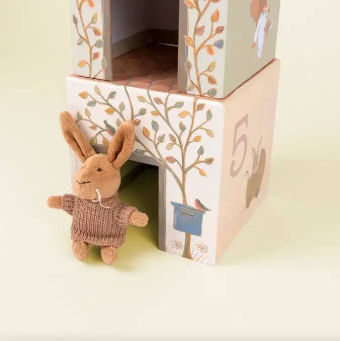 EGMONT TOYS cube house lenny the rabbit +2ans by Citron Grenadine