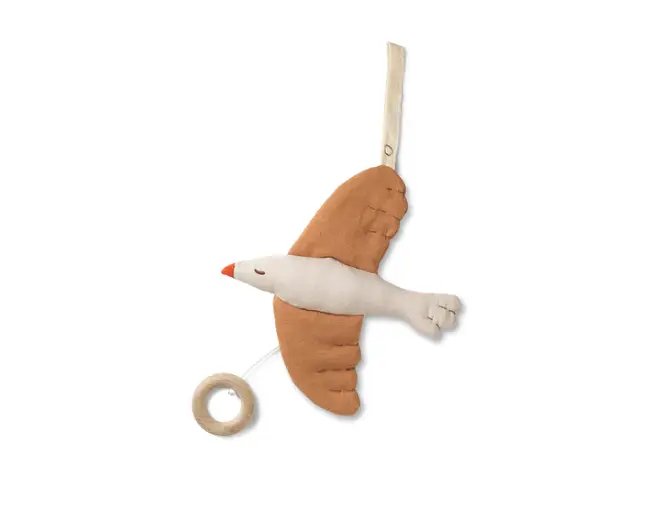 DEAR APRIL mobile musical oiseau chanteur by Citron Grenadine