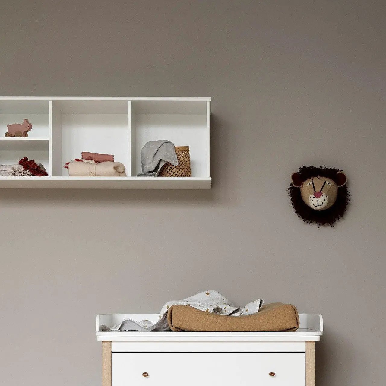 OLIVER FURNITURE étagère WOOD 3x1 à suspendre by Citron Grenadine