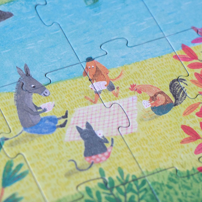 LONDJI puzzle once upon a time +5 ans by Citron Grenadine