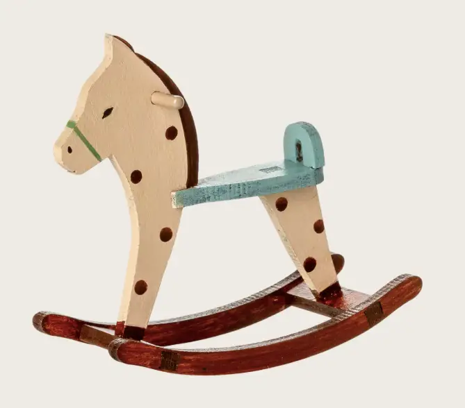 Maileg cheval à bascule / spotted by Citron Grenadine