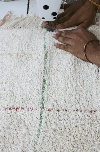 LORENA CANALS tapis lavable / color lines by Citron Grenadine