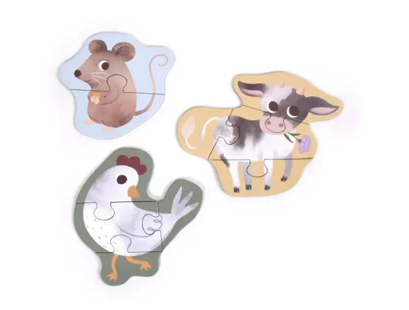 FILIBABA mes 1er puzzles / la ferme +3 ans by Citron Grenadine