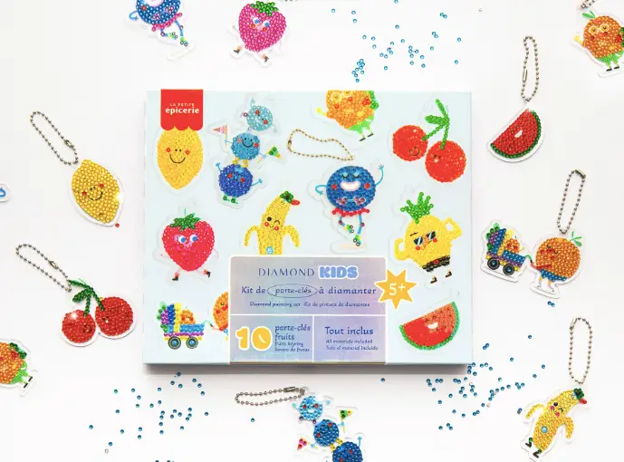Petit Diamond kids / porte-clefs +5 ans by Citron Grenadine