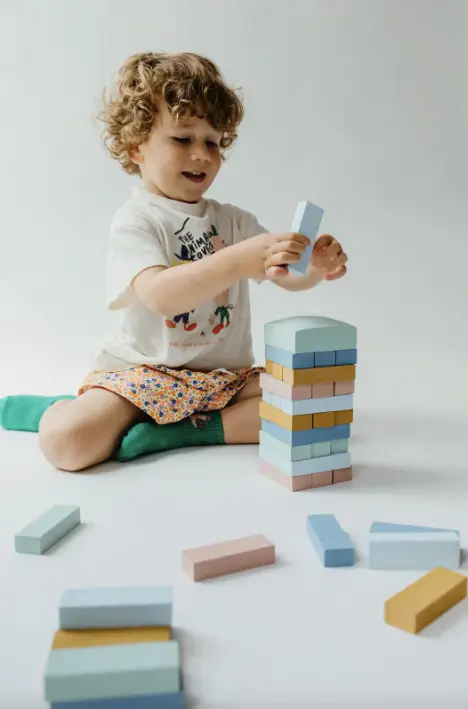 MOES PLAY tower blocks by Citron Grenadine