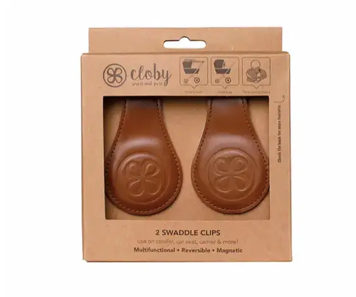 CLOBY clips / brown by Citron Grenadine