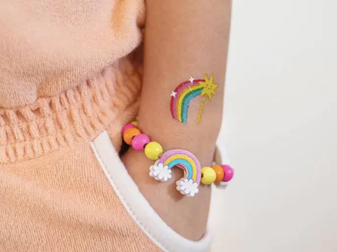 LPE mon kit bijou / bracelet arc-en-ciel +3 ans by Citron Grenadine