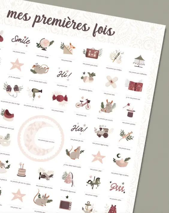 LES PETITES DATES / mes premieres fois - souris poudre by Citron Grenadine