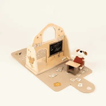 EGMONT TOYS mini friends / valisette école 18m+ by Citron Grenadine